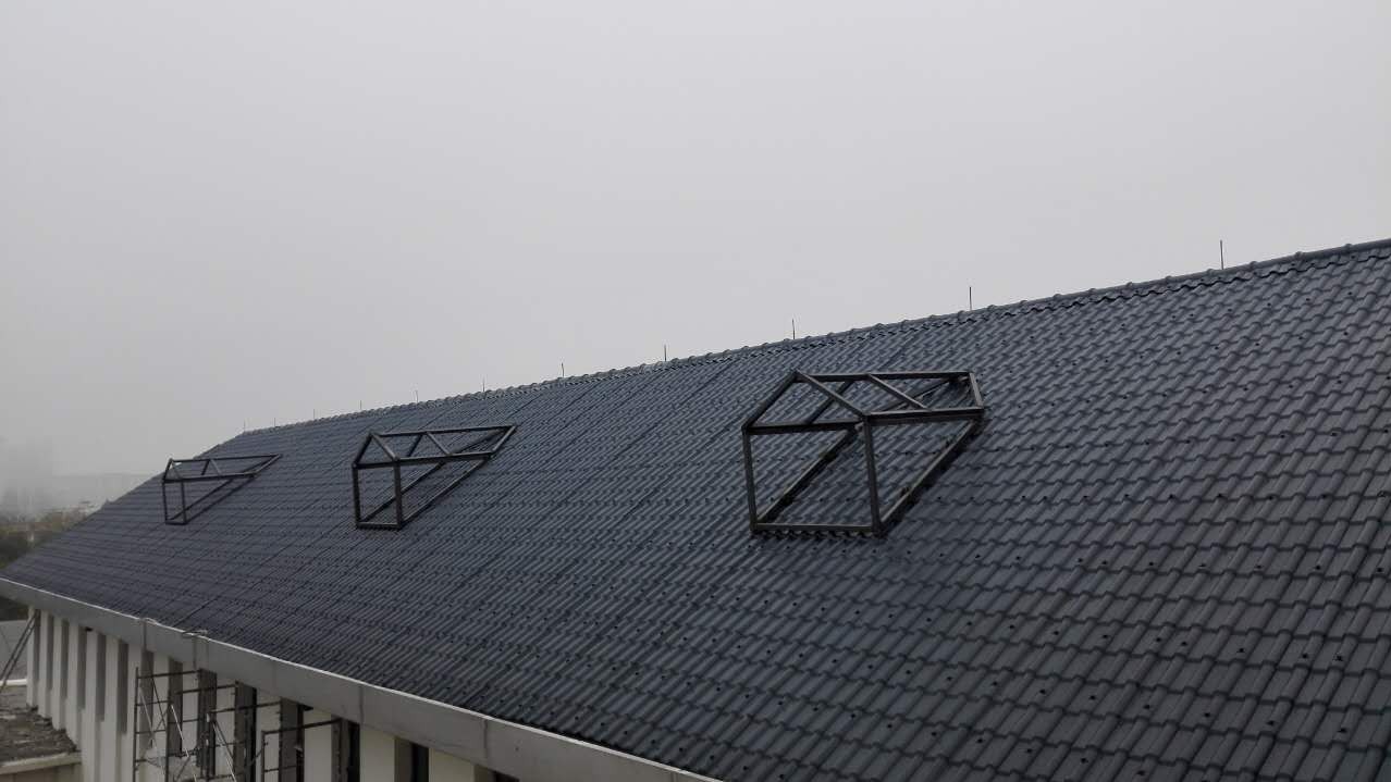 3mm樹(shù)脂瓦—屋頂工程案例